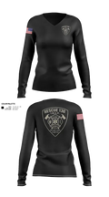 Rescue 136 97755979 Women's Long Sleeve V-neck Shirt - 21