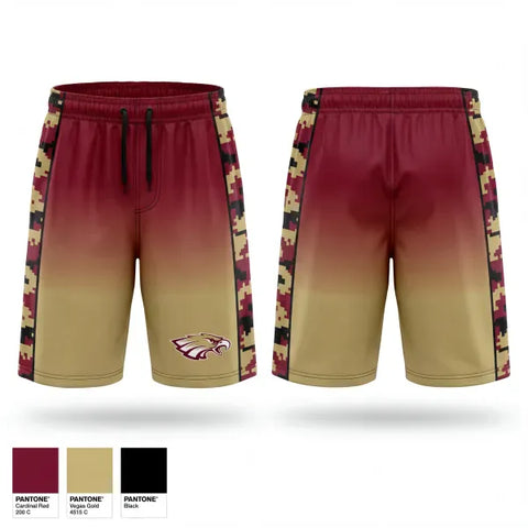 Athletic Shorts With Pockets, Ensor, Track & Field, Teamtime, Team time, sublimation, custom sports apparel, team uniforms, spirit wear, spiritwear, sports uniforms, custom shirts, team store, custom team store, fundraiser sports, apparel fundraiser