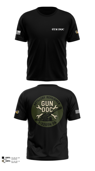 Old School Cotton Feel Shirt, ARMT 1-320th Field Artillery, Army, Teamtime, Team time, sublimation, custom sports apparel, team uniforms, spirit wear, spiritwear, sports uniforms, custom shirts, team store, custom team store, fundraiser sports, apparel fundraiser