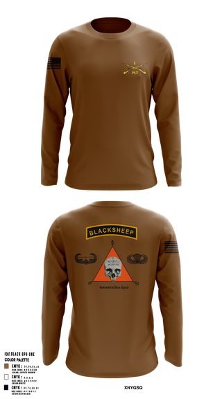 Long Sleeve Performance Shirt, 1st PLT B Co 1-173IN, , Teamtime, Team time, sublimation, custom sports apparel, team uniforms, spirit wear, spiritwear, sports uniforms, custom shirts, team store, custom team store, fundraiser sports, apparel fundraiser