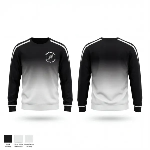 Crew Neck Sweatshirt, Niagara Track & Field Club, Track & Field, Teamtime, Team time, sublimation, custom sports apparel, team uniforms, spirit wear, spiritwear, sports uniforms, custom shirts, team store, custom team store, fundraiser sports, apparel fundraiser