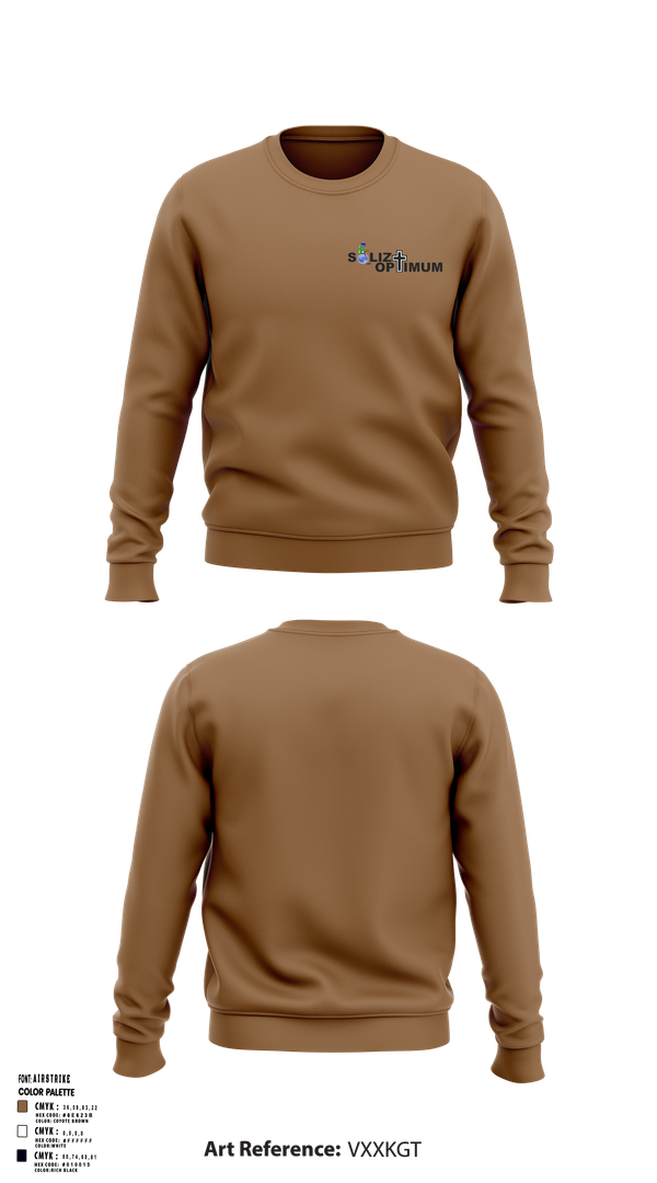 Crew Neck Sweatshirt, Soliz Optimum, , Teamtime, Team time, sublimation, custom sports apparel, team uniforms, spirit wear, spiritwear, sports uniforms, custom shirts, team store, custom team store, fundraiser sports, apparel fundraiser