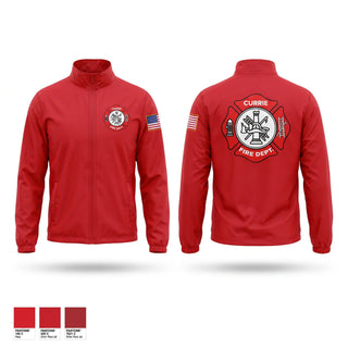 Windbreaker, Currie Fire Drpartment, Fire Department, Teamtime, Team time, sublimation, custom sports apparel, team uniforms, spirit wear, spiritwear, sports uniforms, custom shirts, team store, custom team store, fundraiser sports, apparel fundraiser