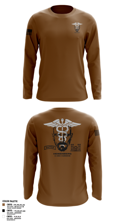Heisenberg’s 61989625 Long Sleeve Performance Shirt 101
