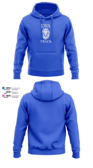 Hoodie, LWA Track, Track & Field, Teamtime, Team time, sublimation, custom sports apparel, team uniforms, spirit wear, spiritwear, sports uniforms, custom shirts, team store, custom team store, fundraiser sports, apparel fundraiser