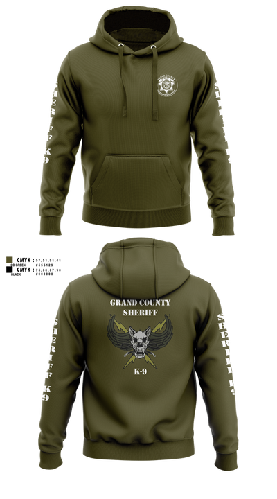 GCSO K9 Hoodie - 117