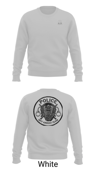 Crew Neck Sweatshirt, NIPAS Arrest Team, Police, Teamtime, Team time, sublimation, custom sports apparel, team uniforms, spirit wear, spiritwear, sports uniforms, custom shirts, team store, custom team store, fundraiser sports, apparel fundraiser