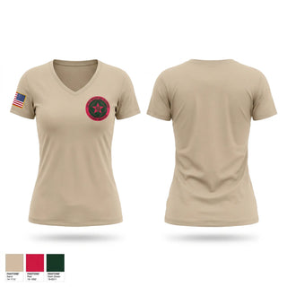 Womens Short Sleeve Vneck Shirt, Apache, Marines, Teamtime, Team time, sublimation, custom sports apparel, team uniforms, spirit wear, spiritwear, sports uniforms, custom shirts, team store, custom team store, fundraiser sports, apparel fundraiser
