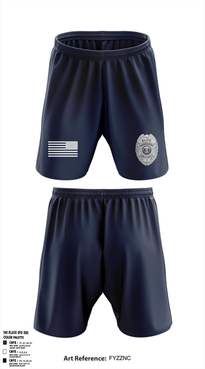 ELITE GUARDIANS 23433787 Athletic Shorts With Pockets - 1
