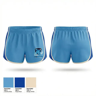 Womens Shorts, The Eye of the Storm Marching Band, Track & Field, Teamtime, Team time, sublimation, custom sports apparel, team uniforms, spirit wear, spiritwear, sports uniforms, custom shirts, team store, custom team store, fundraiser sports, apparel fundraiser