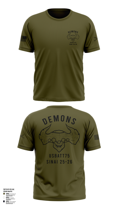 D-co 1-173 1st PLT 21707441 Short Sleeve Performance Shirt - 103
