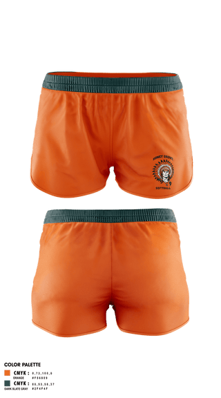 Womens Shorts, Honey Grove, Softball, Teamtime, Team time, sublimation, custom sports apparel, team uniforms, spirit wear, spiritwear, sports uniforms, custom shirts, team store, custom team store, fundraiser sports, apparel fundraiser