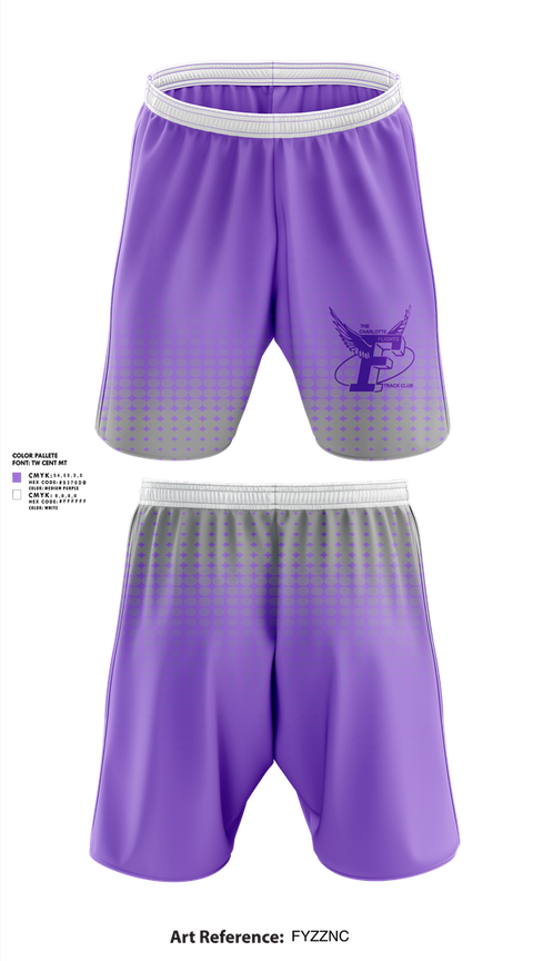 Athletic Shorts With Pockets, The Charlotte Flights, Track & Field, Teamtime, Team time, sublimation, custom sports apparel, team uniforms, spirit wear, spiritwear, sports uniforms, custom shirts, team store, custom team store, fundraiser sports, apparel fundraiser