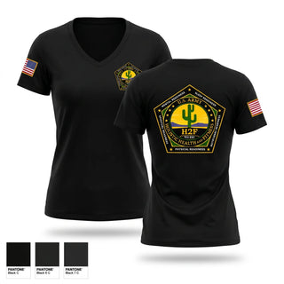 Womens Short Sleeve Vneck Shirt, 103rd ESC, Army, Teamtime, Team time, sublimation, custom sports apparel, team uniforms, spirit wear, spiritwear, sports uniforms, custom shirts, team store, custom team store, fundraiser sports, apparel fundraiser