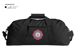 Duffle Bag, Groves Professional Firefighters Local 1905, , Teamtime, Team time, sublimation, custom sports apparel, team uniforms, spirit wear, spiritwear, sports uniforms, custom shirts, team store, custom team store, fundraiser sports, apparel fundraiser