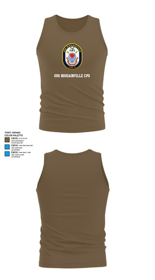 Tank Top, USS Bougainville CPO, , Teamtime, Team time, sublimation, custom sports apparel, team uniforms, spirit wear, spiritwear, sports uniforms, custom shirts, team store, custom team store, fundraiser sports, apparel fundraiser