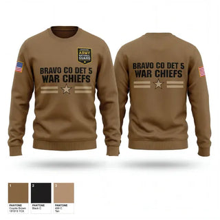 Crew Neck Sweatshirt, DET 5, B Co RRC, National Guard, Teamtime, Team time, sublimation, custom sports apparel, team uniforms, spirit wear, spiritwear, sports uniforms, custom shirts, team store, custom team store, fundraiser sports, apparel fundraiser