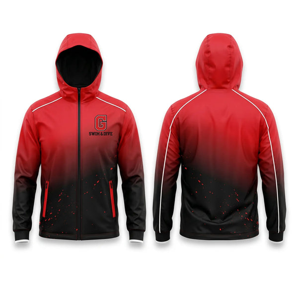 Windbreaker, Glenwood High School Swimming, Swimming, Teamtime, Team time, sublimation, custom sports apparel, team uniforms, spirit wear, spiritwear, sports uniforms, custom shirts, team store, custom team store, fundraiser sports, apparel fundraiser