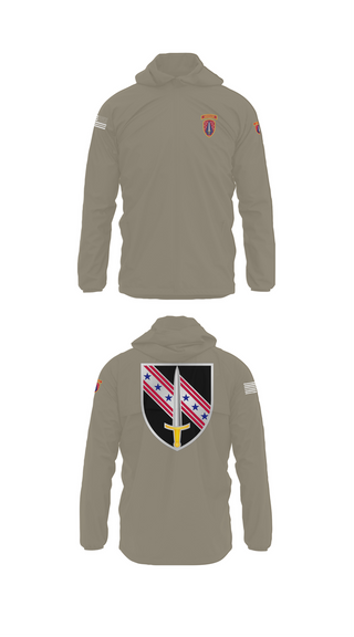 Windbreaker, 6/54th SFAB, National Guard, Teamtime, Team time, sublimation, custom sports apparel, team uniforms, spirit wear, spiritwear, sports uniforms, custom shirts, team store, custom team store, fundraiser sports, apparel fundraiser