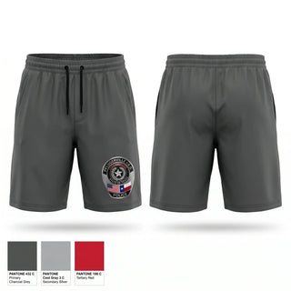 Athletic Shorts With Pockets, Pflugerville ISD Police Department, Police, Teamtime, Team time, sublimation, custom sports apparel, team uniforms, spirit wear, spiritwear, sports uniforms, custom shirts, team store, custom team store, fundraiser sports, apparel fundraiser