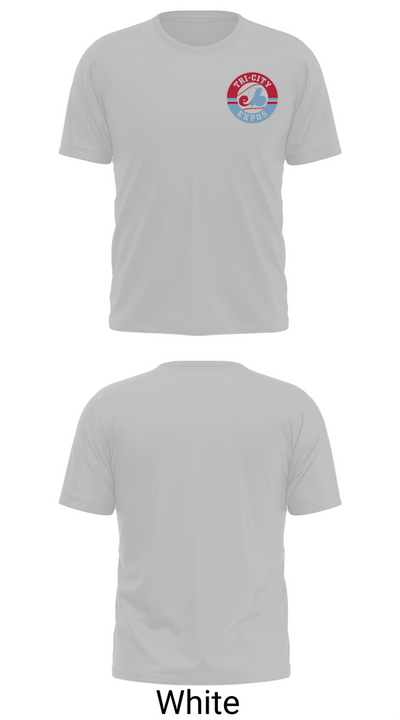 Tri-City Expos 35265208 Short Sleeve Performance Shirt - 11
