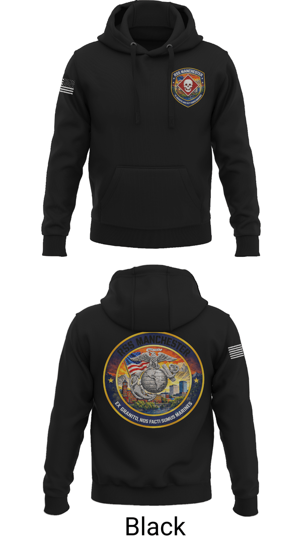 Hoodie, RSS Manchester, Marines, Teamtime, Team time, sublimation, custom sports apparel, team uniforms, spirit wear, spiritwear, sports uniforms, custom shirts, team store, custom team store, fundraiser sports, apparel fundraiser