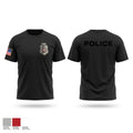 OU Police Department Old School Cotton Feel Shirt - 1