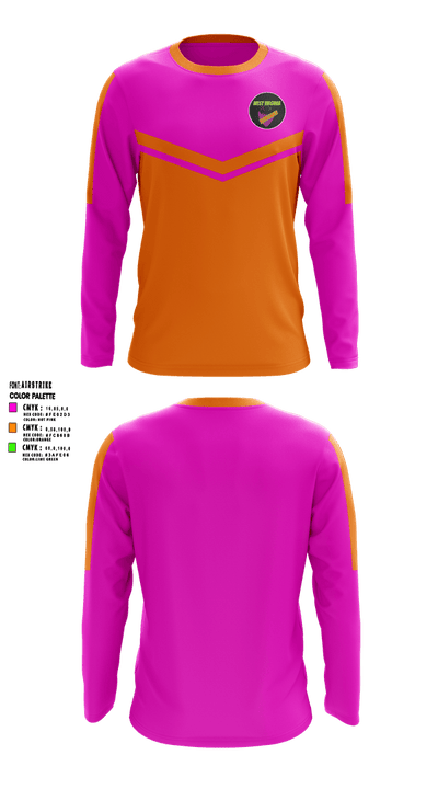 WV Renegades 96137492 Long Sleeve Performance Shirt 1