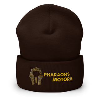 Pharaohs motors Cuffed Beanie | Yupoong 1501KC