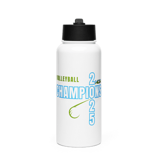 New Castle Recreation 75363160 Stainless Steel Water Bottle with a Straw Lid