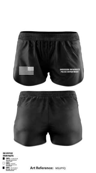 Ranger Panties, Anderson University Police Department, Police, Teamtime, Team time, sublimation, custom sports apparel, team uniforms, spirit wear, spiritwear, sports uniforms, custom shirts, team store, custom team store, fundraiser sports, apparel fundraiser