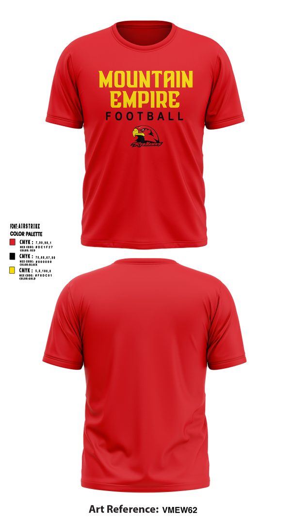 Short Sleeve Performance Shirt, Mountain Empire High School Football, , Teamtime, Team time, sublimation, custom sports apparel, team uniforms, spirit wear, spiritwear, sports uniforms, custom shirts, team store, custom team store, fundraiser sports, apparel fundraiser