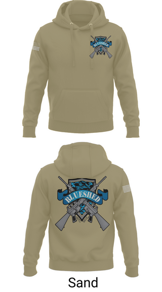 Hoodie, Blueshed Gun Shop, , Teamtime, Team time, sublimation, custom sports apparel, team uniforms, spirit wear, spiritwear, sports uniforms, custom shirts, team store, custom team store, fundraiser sports, apparel fundraiser