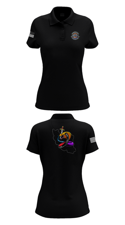 Iran DCIT 47792086 Women's Short Sleeve Performance Polo  - 35