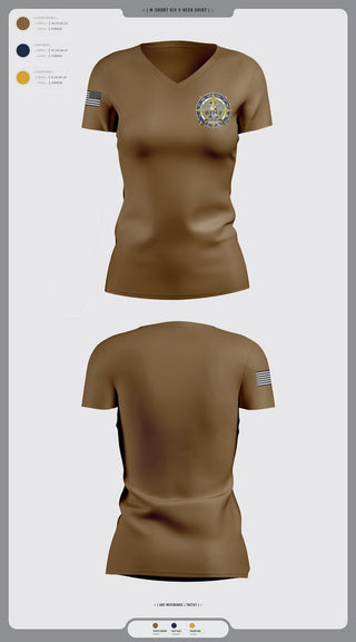 Womens Short Sleeve Vneck Shirt, SWMI, , Teamtime, Team time, sublimation, custom sports apparel, team uniforms, spirit wear, spiritwear, sports uniforms, custom shirts, team store, custom team store, fundraiser sports, apparel fundraiser