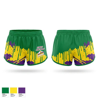 Womens Shorts, Cake Eaters, Ice Hockey, Teamtime, Team time, sublimation, custom sports apparel, team uniforms, spirit wear, spiritwear, sports uniforms, custom shirts, team store, custom team store, fundraiser sports, apparel fundraiser