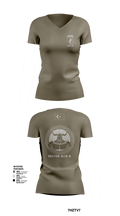 173RD ABN 21007449 Women's Short Sleeve V-neck Shirt - 105