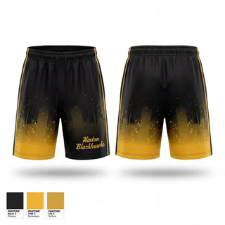 Athletic Shorts With Pockets, Hinton Blackhawks, Baseball, Teamtime, Team time, sublimation, custom sports apparel, team uniforms, spirit wear, spiritwear, sports uniforms, custom shirts, team store, custom team store, fundraiser sports, apparel fundraiser