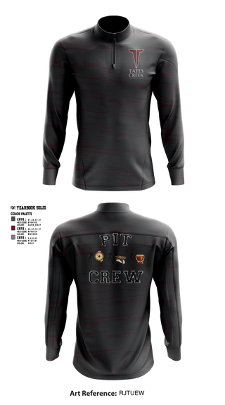 Quarter Zip Jacket, Tates Creek Commodore Marching Band, , Teamtime, Team time, sublimation, custom sports apparel, team uniforms, spirit wear, spiritwear, sports uniforms, custom shirts, team store, custom team store, fundraiser sports, apparel fundraiser