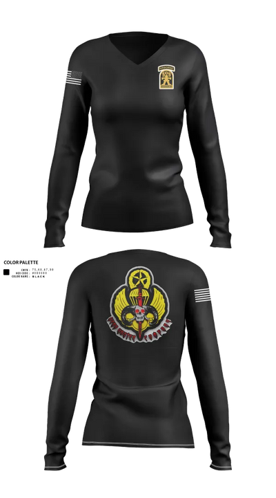 HHC/1-509 IN 29339647 Women's Long Sleeve V-neck Shirt - 21
