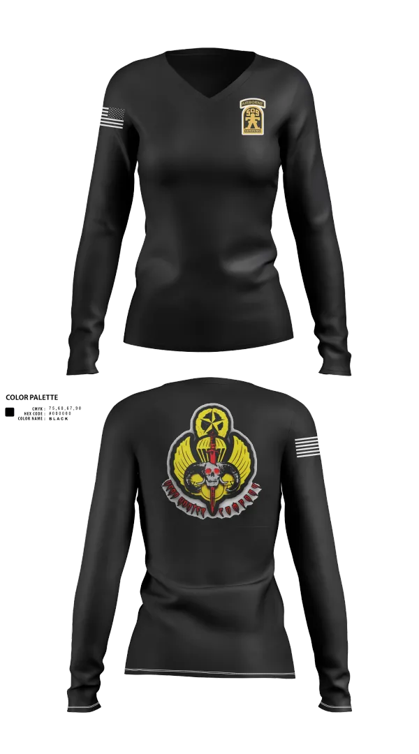 Womens Long Sleeve Vneck Shirt, HHC/1-509 IN, , Teamtime, Team time, sublimation, custom sports apparel, team uniforms, spirit wear, spiritwear, sports uniforms, custom shirts, team store, custom team store, fundraiser sports, apparel fundraiser