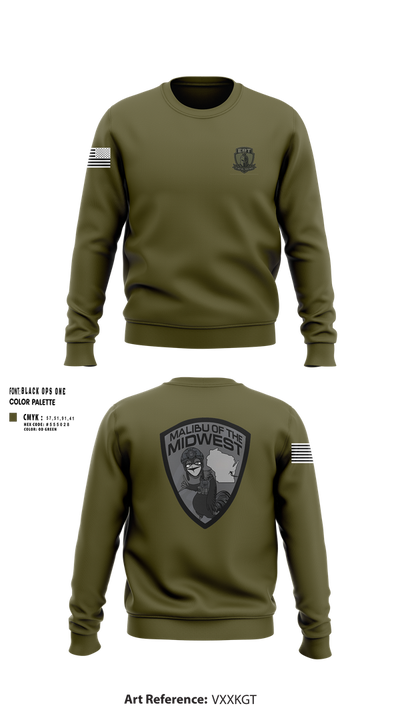 ERT 63280832 Crew Neck Sweatshirt - 100
