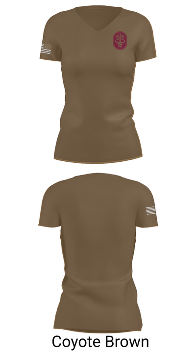Amed 64194454 Women's Short Sleeve V-neck Shirt - 8