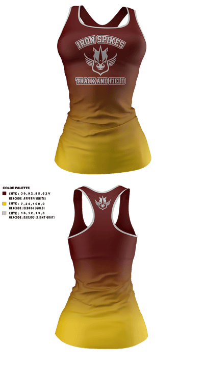 Iron Spikes Track & Field Club 34200825 Tank Top - 25