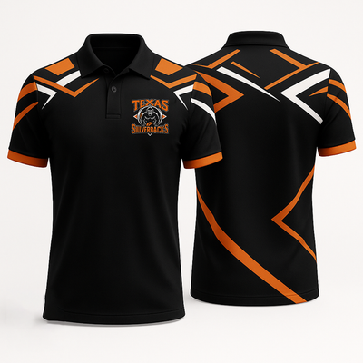 Texas silverbacks 81060417 Short Sleeve Performance Polo - 1