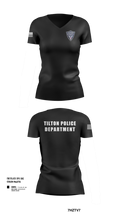 Tilton Police Department 94769957 Women's Short Sleeve V-neck Shirt - 3