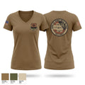 165th AMXS 69045891 Women's Short Sleeve V-neck Shirt - 1