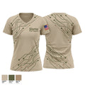Siento Peer Support Women's Short Sleeve V-neck Shirt - 1