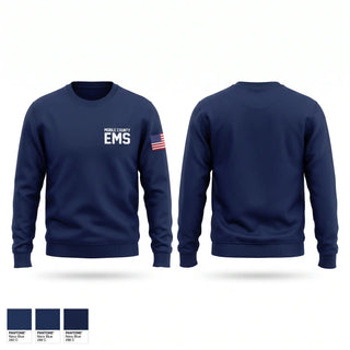 Crew Neck Sweatshirt, Mobile county Ems, EMS/EMT, Teamtime, Team time, sublimation, custom sports apparel, team uniforms, spirit wear, spiritwear, sports uniforms, custom shirts, team store, custom team store, fundraiser sports, apparel fundraiser