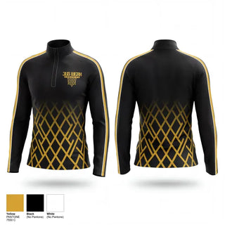 Quarter Zip Jacket, Jus Werk, Men's Basketball, Teamtime, Team time, sublimation, custom sports apparel, team uniforms, spirit wear, spiritwear, sports uniforms, custom shirts, team store, custom team store, fundraiser sports, apparel fundraiser